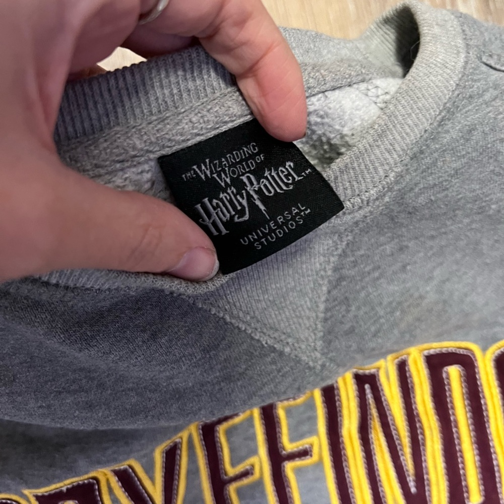 Howgarts Harry Potter Gryffinfor sweater! Purchased at  theme park - Picture 2 of 3